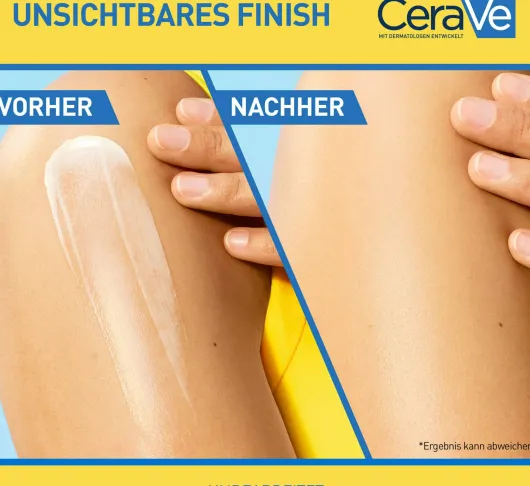CeraVe Invisible Feuchtigkeitsspendender Sonnenschutz LSF 30 75 ml