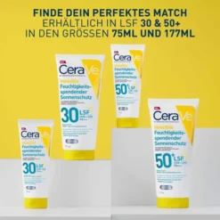 CeraVe Invisible Feuchtigkeitsspendender Sonnenschutz LSF 50+ 177 ml