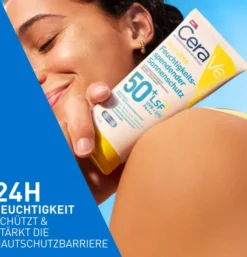 CeraVe Invisible Feuchtigkeitsspendender Sonnenschutz LSF 50+ 177 ml