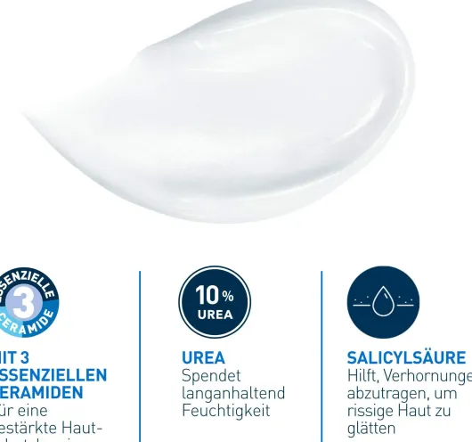 CeraVe SA Urea Glättende Feuchtigkeitscreme 340 g