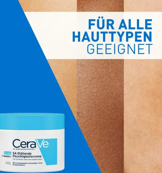 CeraVe SA Urea Glättende Feuchtigkeitscreme 340 g