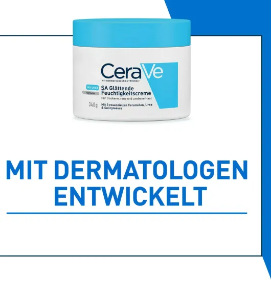 CeraVe SA Urea Glättende Feuchtigkeitscreme 340 g