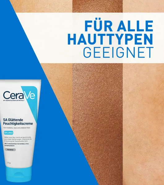 CeraVe SA Urea Glättende Feuchtigkeitscreme 177 ml