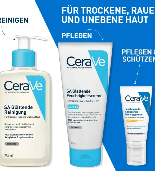 CeraVe SA Urea Glättende Feuchtigkeitscreme 177 ml