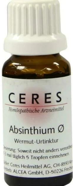 Ceres Absinthium Urtinktur 20 ml Tropfen