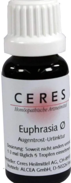 Ceres Euphrasia Augentrost-Urtinktur 20ml