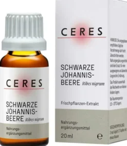Ceres Schwarze Johannisbeere Ribes Nigrum Extr.Tro