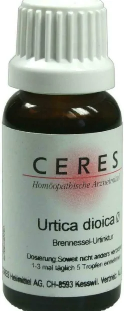 Ceres Urtica Dioica Urtinktur 20 ml Tropfen
