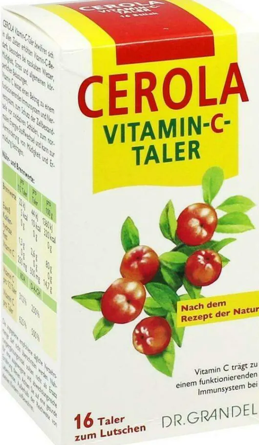 Cerola Vitamin C Taler Grandel 16 Stück