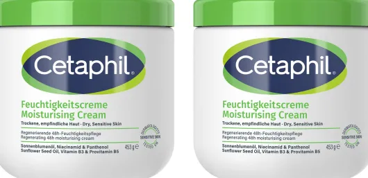 Cetaphil Feuchtigkeitscreme 2 x 453 g