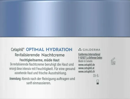 Cetaphil Optimal Hydration Revitalisierende Nachtpflege 48 g