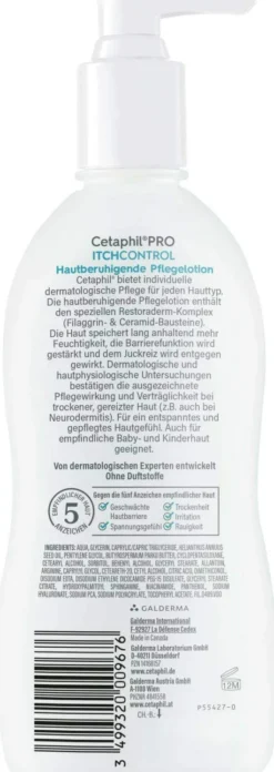 Cetaphil Pro Itch Control Pflegelotion 295 ml