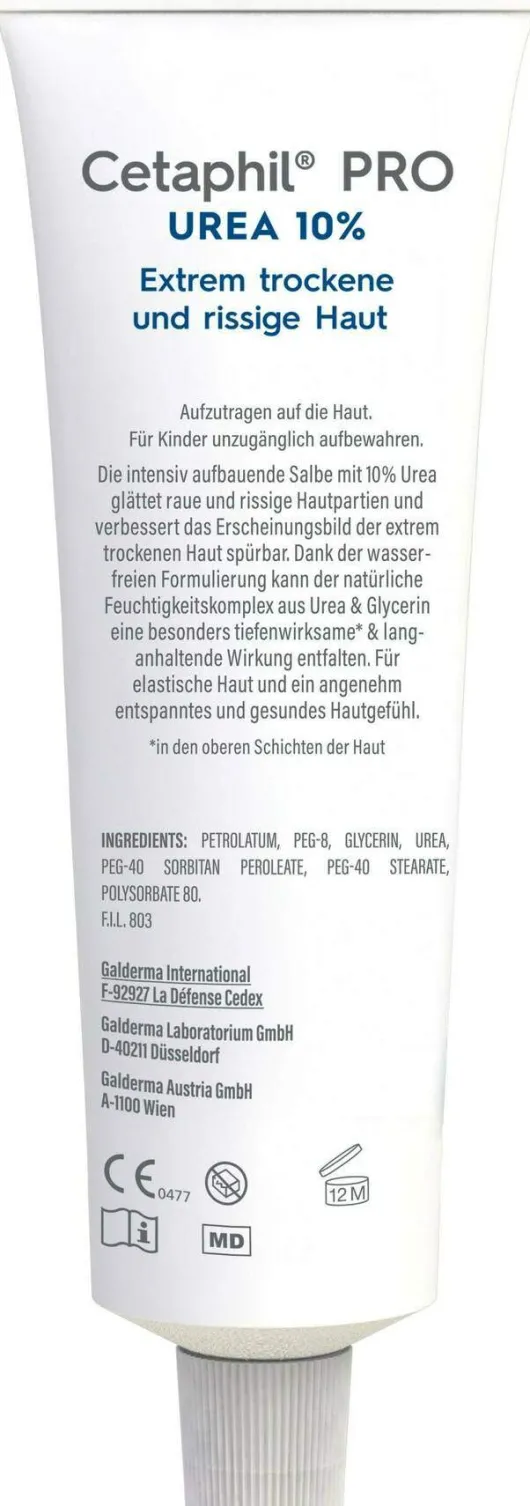 Cetaphil Pro Urea 10 % Fußsalbe 100 g