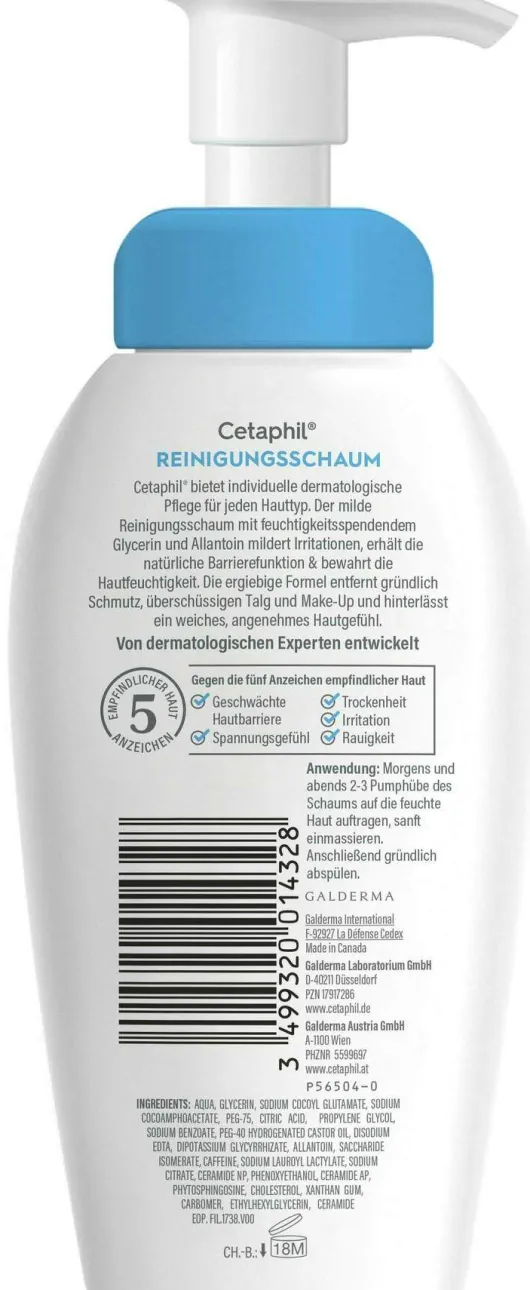 Cetaphil Reinigungsschaum 200 ml