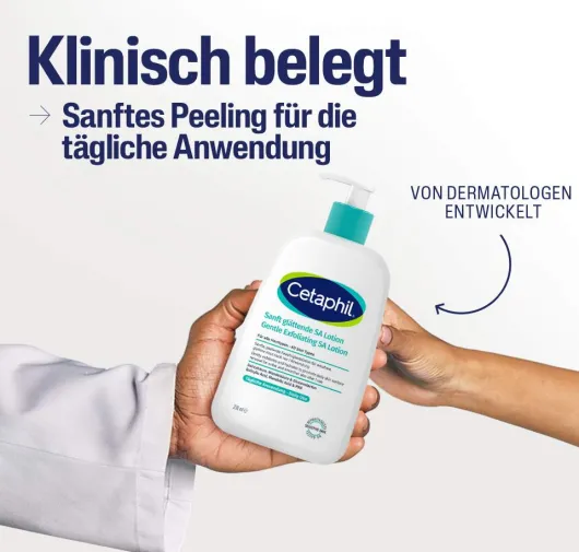Cetaphil Sanft glättende SA Lotion für Gesicht & Körper 236 ml