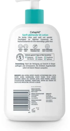 Cetaphil Sanft glättende SA Lotion für Gesicht & Körper 236 ml