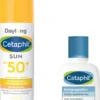 Cetaphil Sun Daylong SPF 50+ regulierendes MS - Fluid Gesicht 50 ml + gratis Cetaphil Reinigungslotion 29 ml