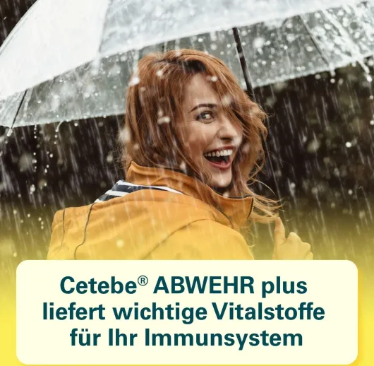 Cetebe Abwehr plus Vitamin C+Vitamin D3+ Zink 60 Kapseln