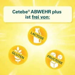 Cetebe Abwehr plus Vitamin C+Vitamin D3+ Zink 60 Kapseln