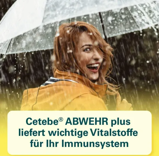 Cetebe Abwehr plus Vitamin C+Vitamin D3+ Zink 60 Kapseln