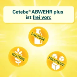 Cetebe Abwehr plus Vitamin C+Vitamin D3+ Zink 60 Kapseln