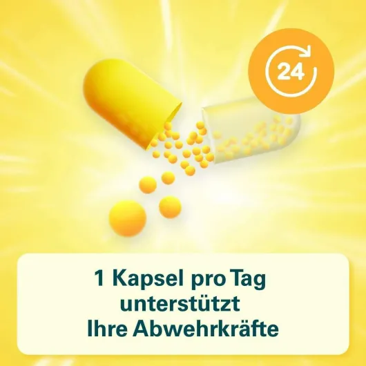 Cetebe Abwehr plus Vitamin C+Vitamin D3+ Zink 60 Kapseln