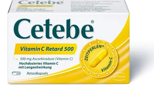 Cetebe Vitamin C Retardkapseln 500 mg 180 Stück
