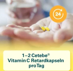 Cetebe Vitamin C Retardkapseln 500 mg 180 Stück