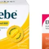 Cetebe Vitamin C Retardkapseln 500mg 180 Stück + gratis Eunova VivaChrono 2 x 10 Tabletten