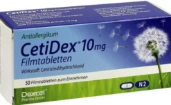 Cetidex 10 mg 50 Filmtabletten