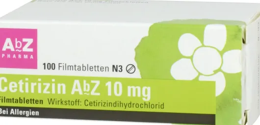 Cetirizin Abz 10 mg 100 Filmtabletten