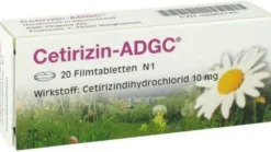 Cetirizin ADGC Antiallergikum 20 Filmtabletten