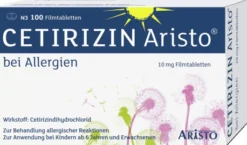 Cetirizin Aristo bei Allergien 10 mg 100 Filmtabletten