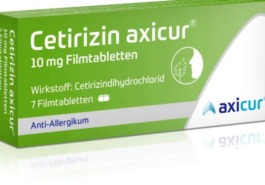 Cetirizin Axicur 10 mg 10 Filmtabletten