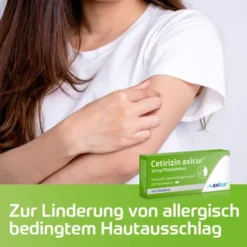 Cetirizin Axicur 10 mg 10 Filmtabletten