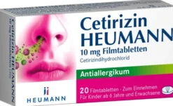 Cetirizin Heumann 10 mg 20 Filmtabletten