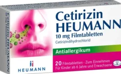 Cetirizin Heumann 10 mg 20 Filmtabletten