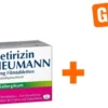 Cetirizin Heumann 10 mg 50 Filmtabletten + Gratis Taschentücher