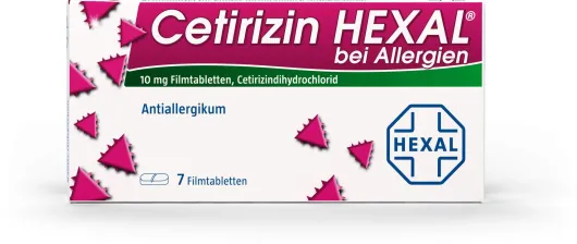 Cetirizin Hexal 7 Filmtabletten bei Allergien