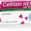 Cetirizin Hexal 20 Filmtabletten