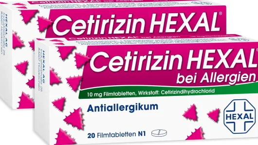 Cetirizin Hexal 2 x 20 Filmtabletten