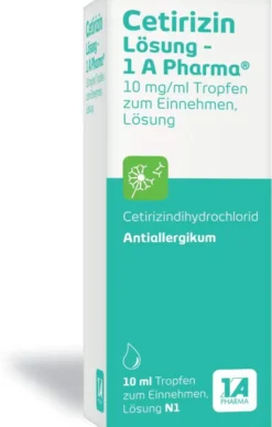Cetirizin Lösung 1a Pharma 10 ml Lösung
