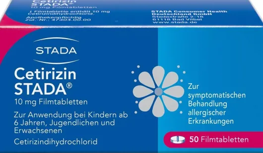 Cetirizin Stada 10 mg 50 Filmtabletten