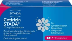 Cetirizin Stada 10 mg 7 Filmtabletten