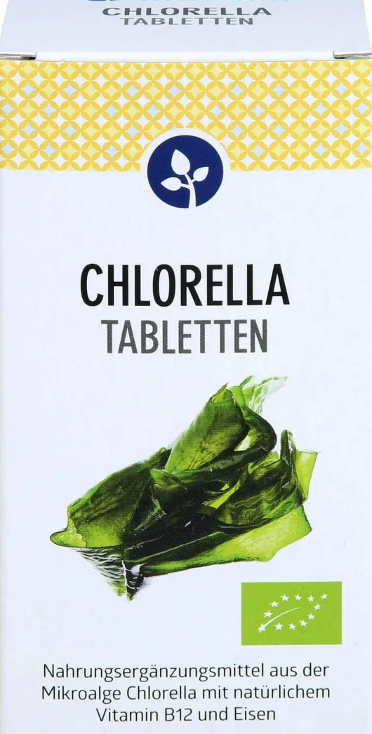 Chlorella 500 mg Tabletten Bio 180 Stück