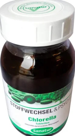 Chlorella Mikroalgen 400 mg Sanatur 500 Tabletten