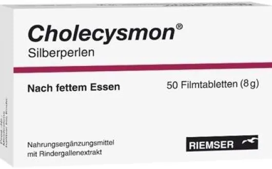 Cholecysmon Silberperlen 100 Dragees