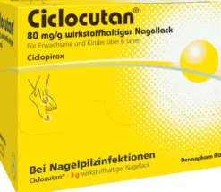 Ciclocutan 80 mg Pro G Wirkstoffhaltiger Nagellack 3 G