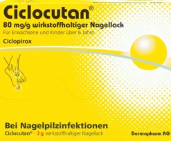Ciclocutan 80 mg Pro G Wirkstoffhaltiger Nagellack 3 G