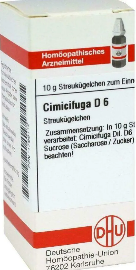 Cimicifuga D6 Dhu 10 G Globuli